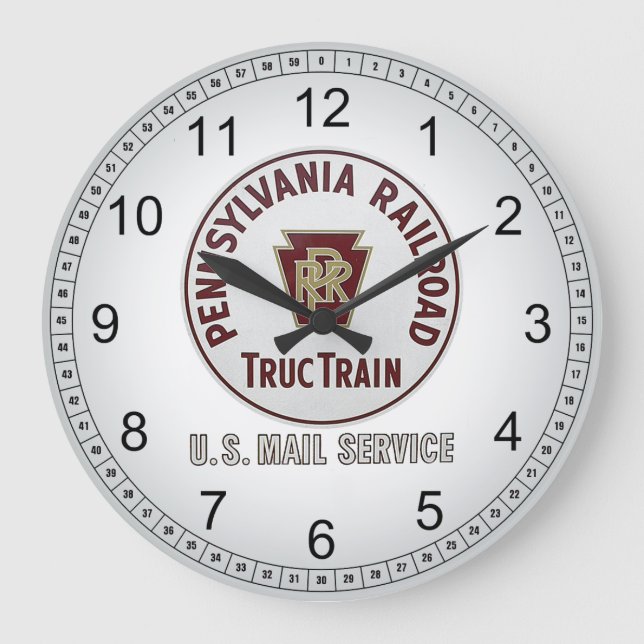 Horloge murale du service de trêve ferroviaire de  (Recto)