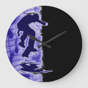Horloge murale du ski