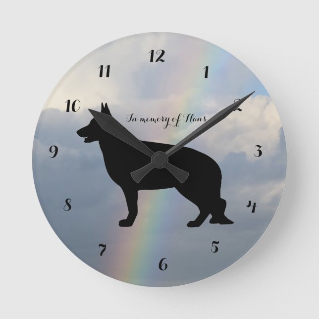 Horloge murale du Souvenir de Shepard allemand (Recto)