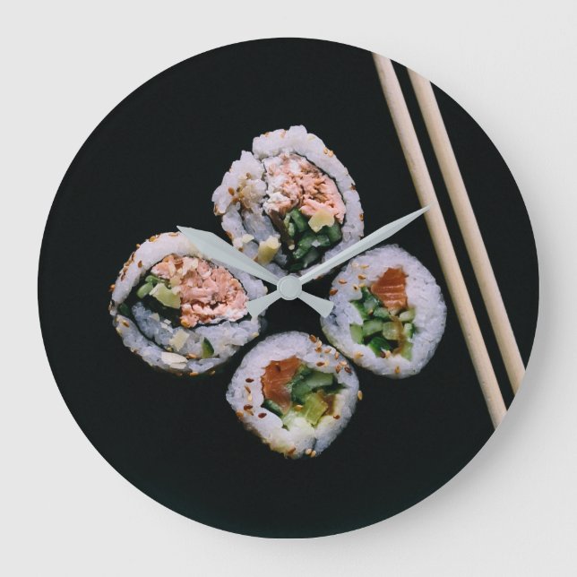 Horloge murale du Sushi (Recto)