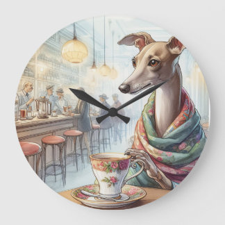 Horloge murale du Tea Time de Greyhound