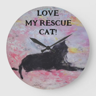 Horloge murale en acrylique