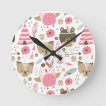 Horloge murale en acrylique