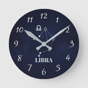 Horloge murale en acrylique de la Constellation de
