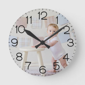 Horloge Murale en Acrylique Personnalisée avec Vot