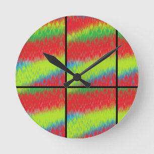 Horloge murale en acrylique surdimensionnée pour v