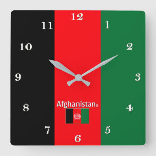 Horloge murale en Afghanistan