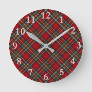 Horloge murale en diagonale de conception en carto