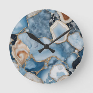 Horloge murale en marbre d'Agate