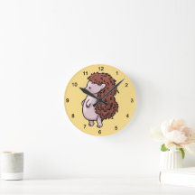 Horloge murale extra-adorable
