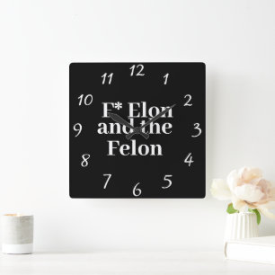 Horloge murale F* Elon