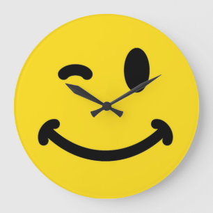 Horloge murale face