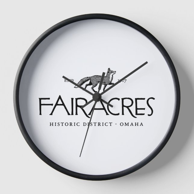 Horloge murale Fairacres (Recto)