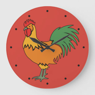 Horloge murale faite sur commande de couleur de