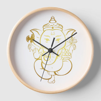 Horloge murale Ganesha