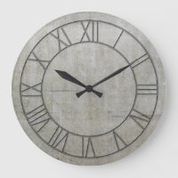 Horloge murale industrielle