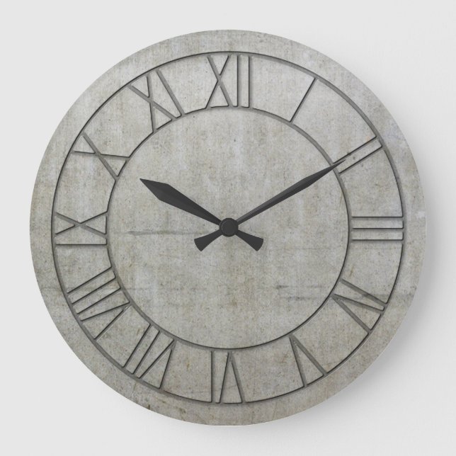 Horloge murale industrielle (Recto)