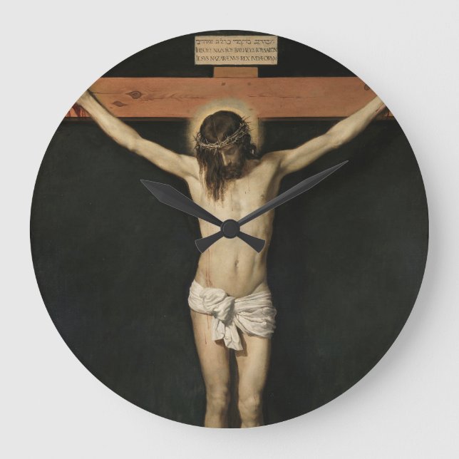 Horloge murale Jésus Christ (Recto)