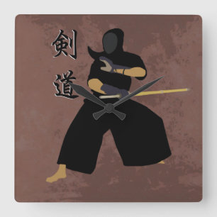 Horloge murale Kendo