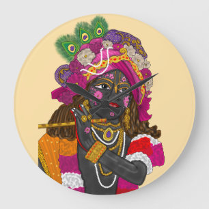 Horloge murale Krishna