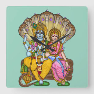 Horloge murale Lakshmi Narayan
