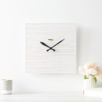 Horloge murale Liminality par Poet Adiela Akoo