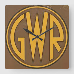 Horloge murale - Logo GWR (Great Western Railway)