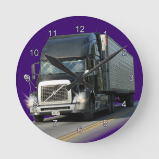 Horloge murale lourde d'art de camion de cargaison