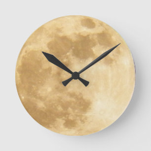 Horloge murale lunaire