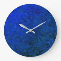 Horloge murale Lune bleue