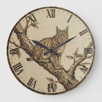 Horloge murale Lynx