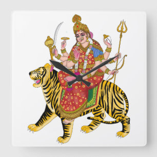 Horloge murale Maa Durga