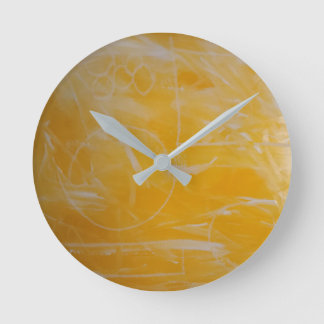 Horloge murale "Mello Yellow"