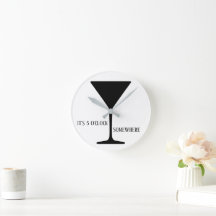 Horloge murale minimaliste