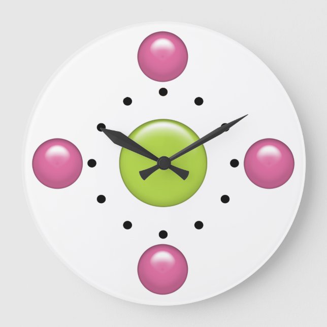 Horloge murale moderne (Recto)