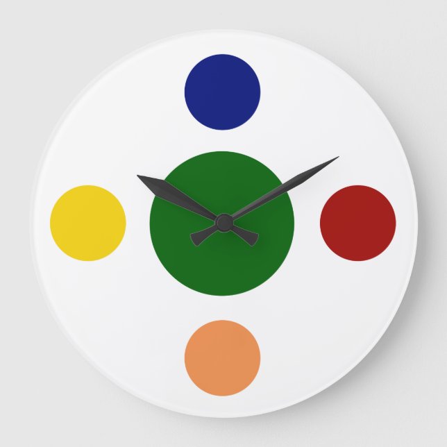 Horloge murale moderne (Recto)