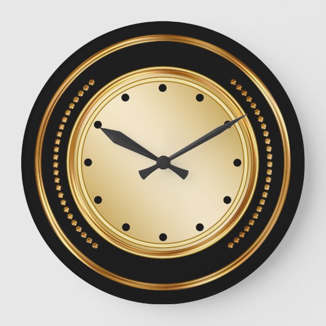 Horloge murale moderne classique (Recto)