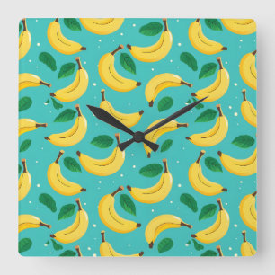 Horloge murale Motif banane