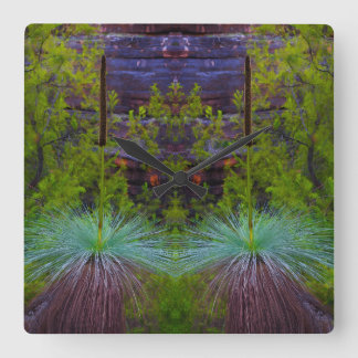 Horloge murale naturelle