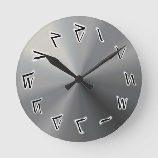 Horloge murale numérique Grey Kaktovik