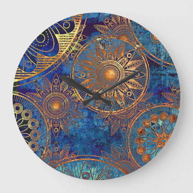 Horloge murale - Or (Recto)