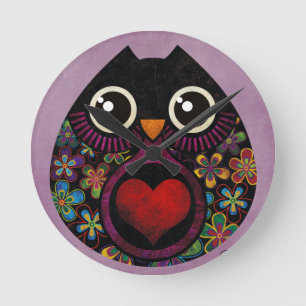 Horloge murale Owl's Hatch