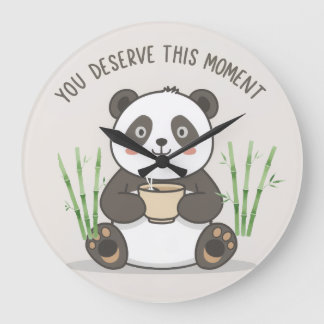 Horloge murale Panda Mignon | Panda Mignon Motivan