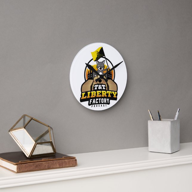 Horloge murale par T&T Liberty Factory (Bureau)