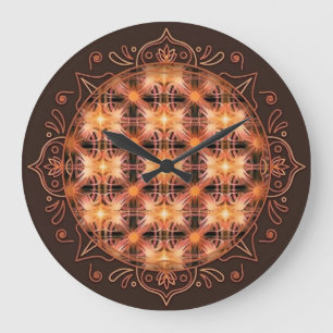 Horloge murale Patterns of Light