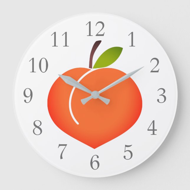 Horloge murale Peacht Peach (Recto)