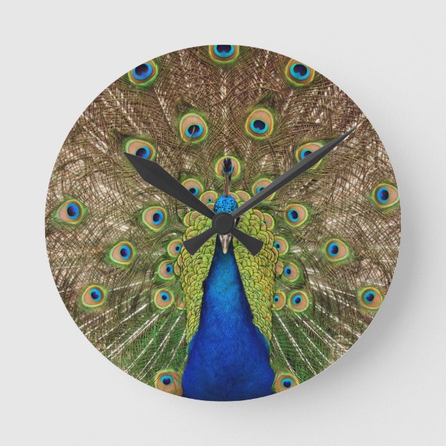 horloge murale Peacock (Recto)