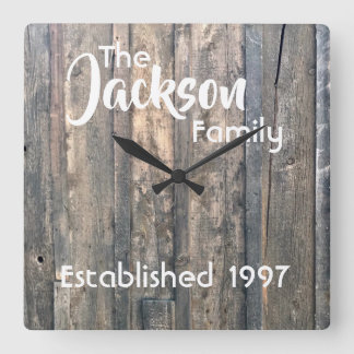 Horloge murale personnalisable