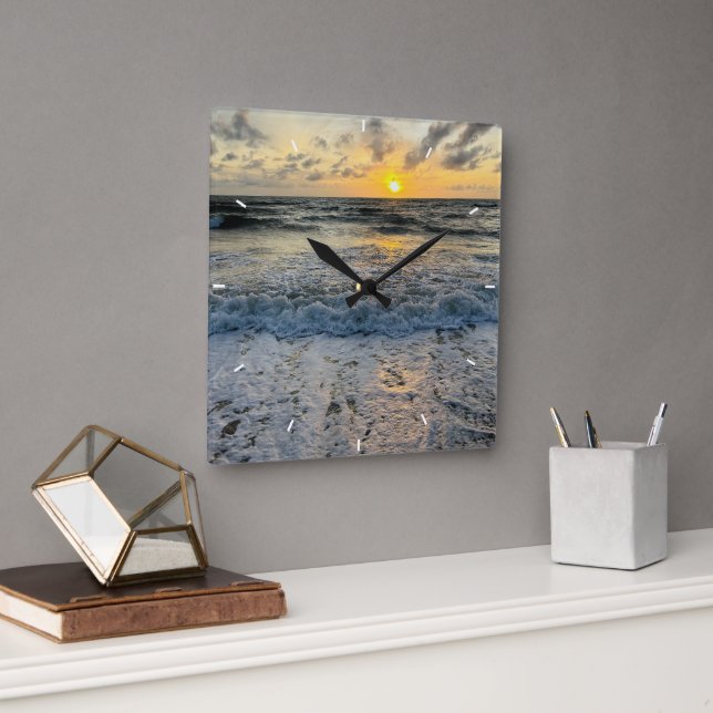 Horloge murale personnalisée (Ajouter votre propre (Bureau)