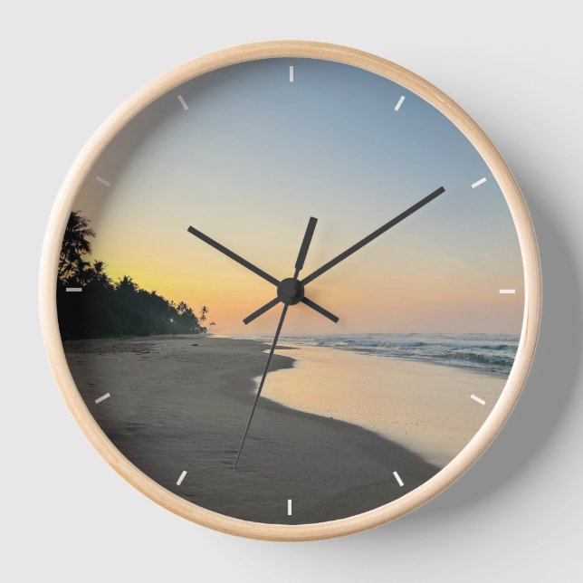 Horloge murale personnalisée (Ajouter votre propre (Recto)